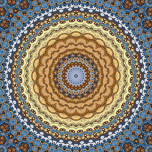 Mandala Golden October
