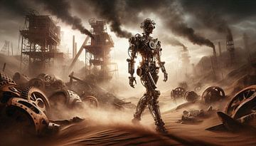 Androgynous Steampunk Warrior