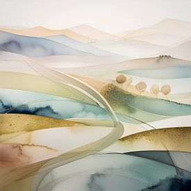 De zachtheid van Toscane van Martine Affre Eisenlohr