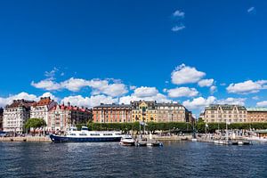 Blick auf die schwedische Hauptstadt Stockholm