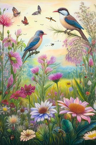 Wonderlijke bloemenweide 1