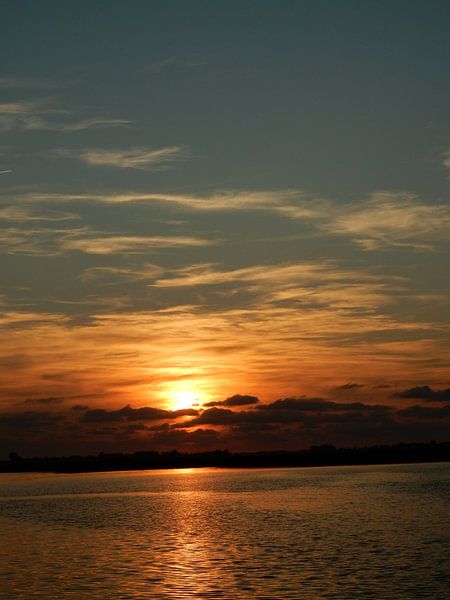 Zonsondergang by Michel Zwart