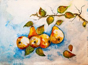 Branche avec poires