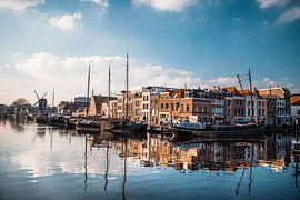 Het Galgewater in Leiden van Iris Zoutendijk
