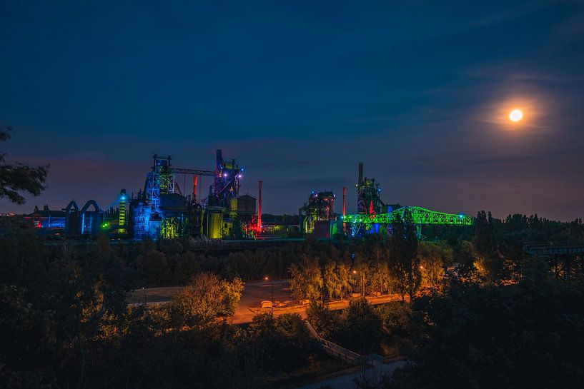Landschapspark Duisburg Noord van Daniel Ritzrow