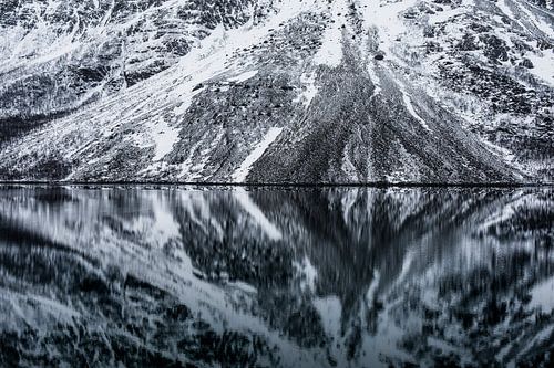 Reflections in the Fjord - Lyngen Alps, Tromsø, Norway
