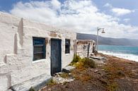 Altes verlassenes Haus auf der Insel la Graciosa auf Lanzarote von Peter de Kievith Fotografie Miniaturansicht