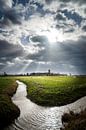 Jorwert, Friesland - stimmungsvolles Dorfbild von Keesnan Dogger Fotografie Miniaturansicht