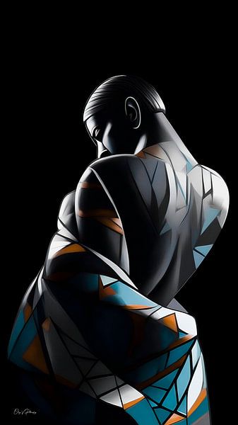 "The Back" Gemälde, Porträt von hinten von Pitkovskiy Photography|ART