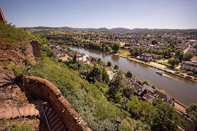 Die Saar in Saarburg von Rob Boon