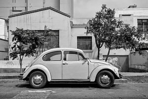 Vieille Coccinelle VW à Lima, Pérou.