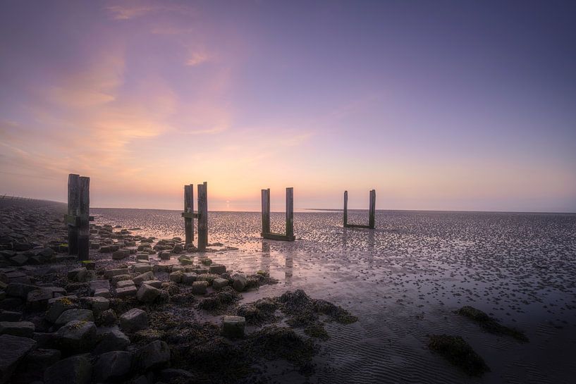 Terschelling Sonnenaufgang II von Rogier Kwikkers