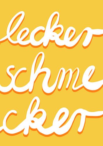 Leckerschmecker - gelb
