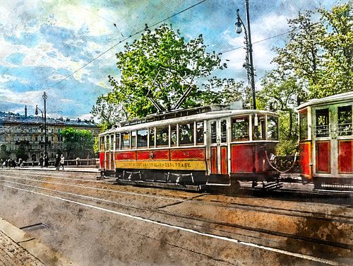 Praagse aquarelkunst #Praag