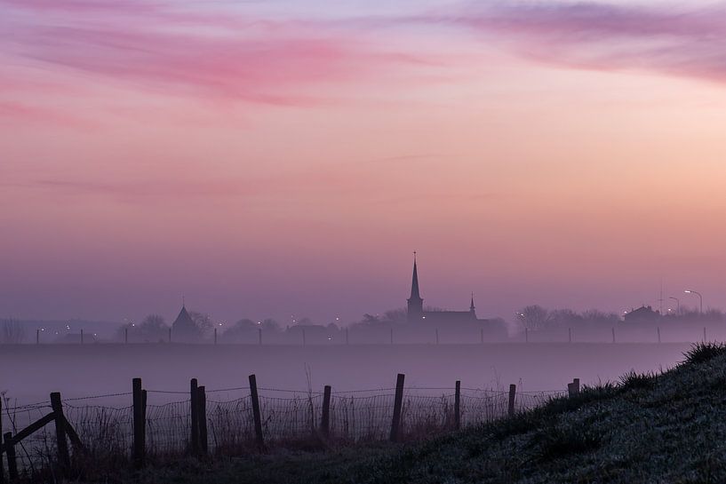Heteren in the distance by Tania Perneel