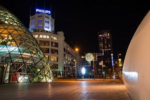 Eindhoven am Abend von Steffie van der Putten