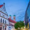 München - St. Michael und Türme der Frauenkirche von t.ART