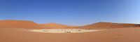 Panorama Sossusvlei, Namibië van Denise Wit thumbnail