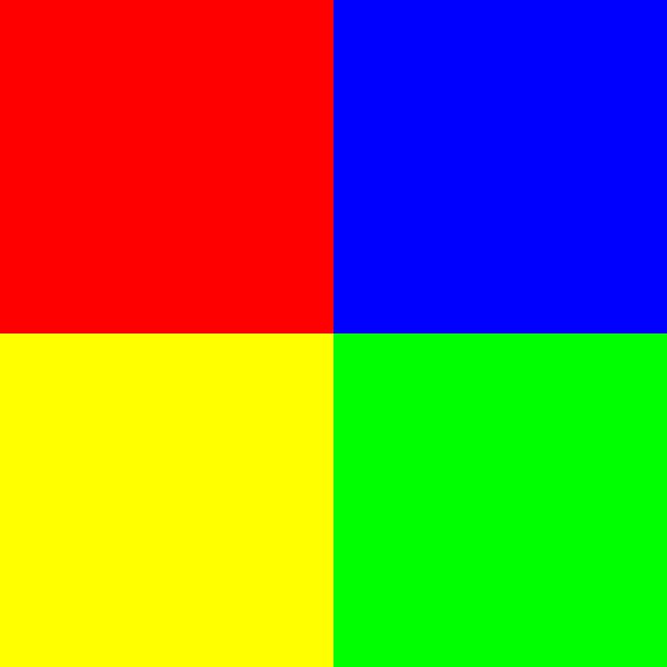 Color permutation | ID=02 | V=01 | P #01 | RBGY by Gerhard Haberern