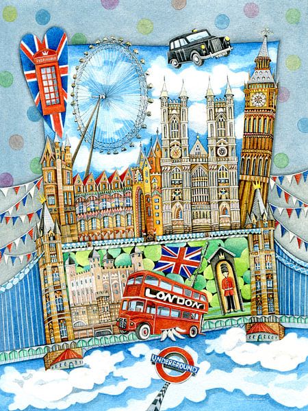 London - Europe for Kids by Sonja Mengkowski