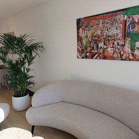 Klantfoto: De intrede van Christus in Brussel in 1889, James Ensor, op canvas