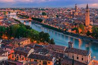 Blick über Verona, Italien von Henk Meijer Photography Miniaturansicht