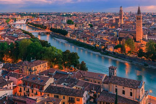 Vue sur Vérone, Italie