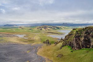 Landschap in het zuiden van IJsland van Tim Vlielander