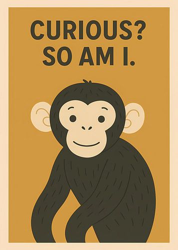 Chimpanzé curieux