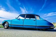 Citroën DS klassieke limousine auto in blauw van Sjoerd van der Wal Fotografie thumbnail
