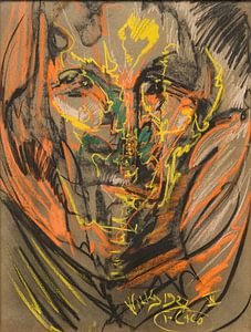 Stanisław Ignacy Witkiewicz - Porträt Heleny Białynickiej-Birula (1927)