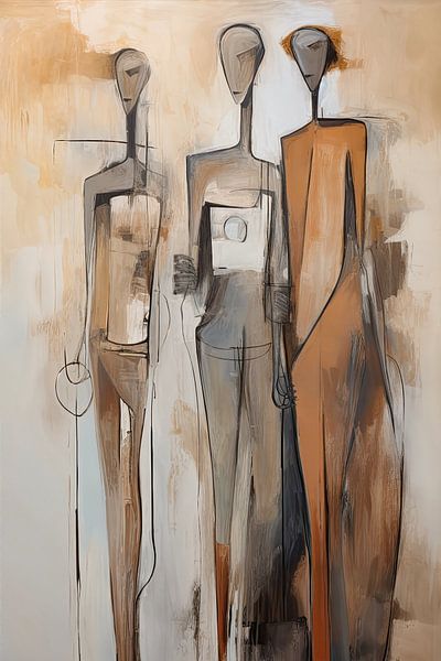 People abstract by Bert Nijholt