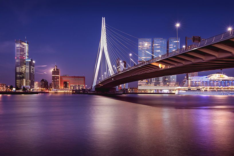 Pont Erasmus et Kop van Zuid par Ronne Vinkx