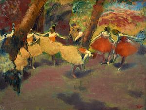 Avant le tournage, Edgar Degas