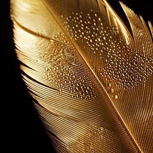 Goldene Feder Porträt