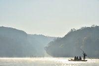 Ochtendnevel op de Manambolo rivier 