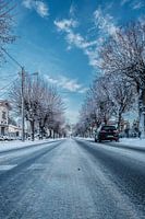 Snowy road