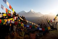 Sonnenaufgang am Annapurna, Nepal
