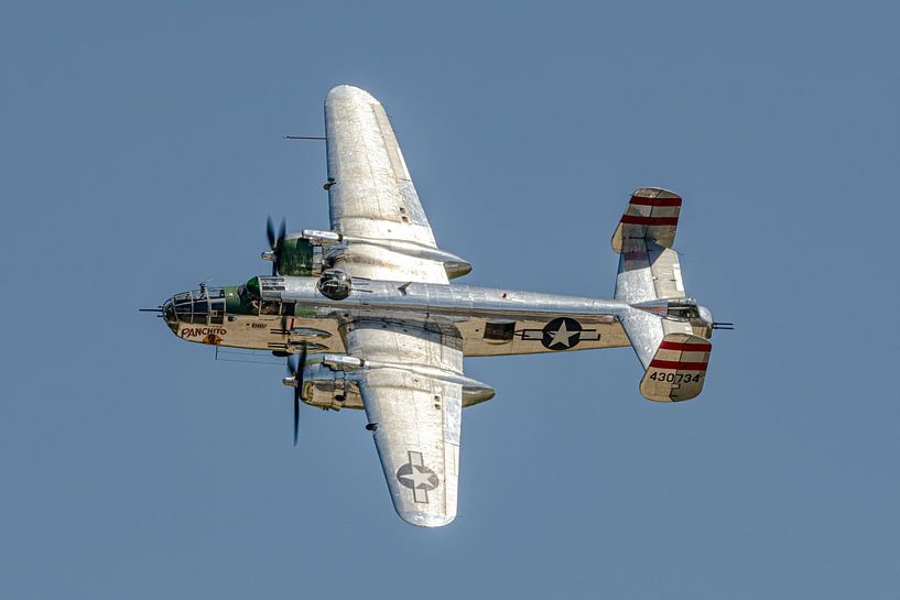 Photo pass North American Aviation B-25J Mitchell. van Jaap van den Berg