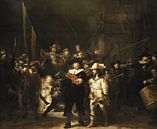 Die Nachtwache, Rembrandt van Rijn von Rembrandt van Rijn Miniaturansicht
