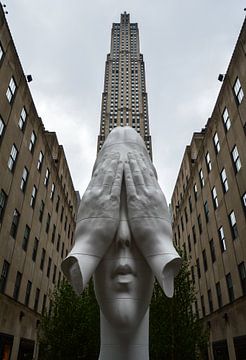 Sculpture of Jaume Plensa by Marlies Reimering