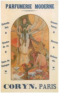 Coryn Parfumerie Moderne von Alphonse Mucha