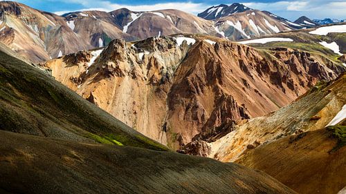 Volcanic landscape Iceland