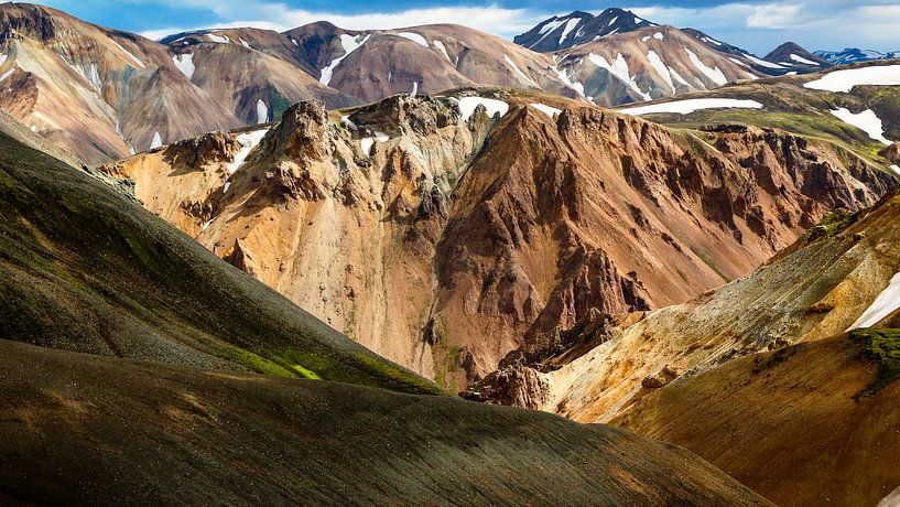 Paysage volcanique Islande par VIDEOMUNDUM