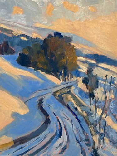 Country road to Vaals