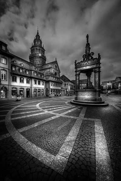 Historischer Renaissance-Marktbrunnen, Mainz von Jens Korte