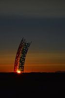Regenbogen in der Nacht