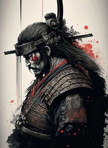 Samurai Warrior close up