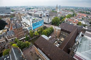 Uitzicht vanaf de Neudeflat op de binnenstad van Utrecht van De Utrechtse Internet Courant (DUIC)