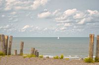 beautiful spot on the beach in Zeeland